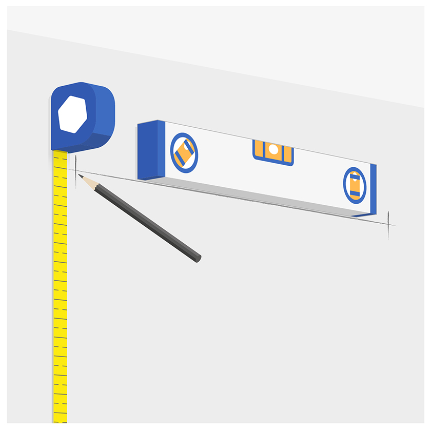 Faux plafonds - Outils mesure traçage