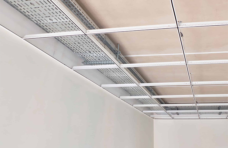 Faux plafonds fixes - Ossature métallique standard